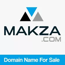 MAKZA .COM Premium Aged 5 Letter Domain Name For Sale. Brandable Brand Website