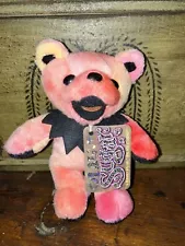 Liquid Blue Grateful Dead Bear 5" Lil Heart Mini Teddy Bear NEW with tags VTG