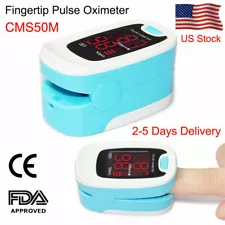 LED Fingertip Pulse Oximeter Finger Blood Oxygen SpO2 PR Heart Rate Monitor, USA