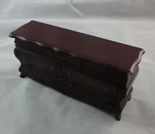 1:12th Scale Mahogany Dresser for Miniature Dollhouses CLA10810