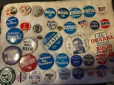 New ListingPolitical Campaign Pin Lot