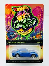 Hot Wheels 24th Collectors Nationals 18 COPO CAMARO #1873/4000 NEW in BLISTER !