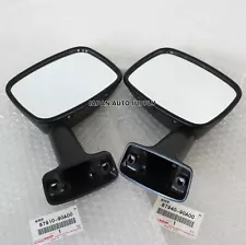 NEW OEM GENUINE TOYOTA 1981-1987 LAND CRUISER BJ60 FJ60 Left & Right Mirror Set (For: 1986 Land Cruiser)