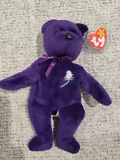 1st Edition Princess Diana Beanie Baby PVC Pellets, NO Space. Mint Condition ð¥