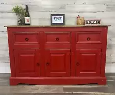 Rustic Red Buffet