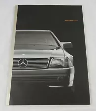 1992 Mercedes-Benz Sports Models Sales Brochure Catalog Book 74 Pages