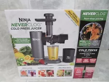 Ninja NeverClog Cold Press Juicer Stainless Steel JC151 FRUIT VEGGIE