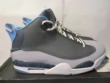 Nike Air Jordan Dub Zero Wolf Grey University Blue 311046-007 Mens Size 10 G54K