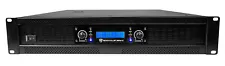 Rockville RPA12 5000 Watt Peak / 1400w RMS 2 Channel Power Amplifier Pro/DJ Amp