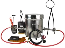 16 KG Propane Melting Furnace Kits Casting Tools with Tongs for Lifting&Pouring