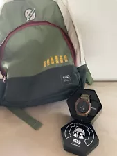 Nixon Star Wars Ranger Watch Boba Fett LTD 2015 And Bonus Backpack Disney