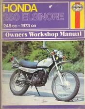 HONDA 250 ELSINORE,CR250,M,M1,MT250,K1 MOTOCROSS,TRAIL HAYNES MANUAL 1973-1976