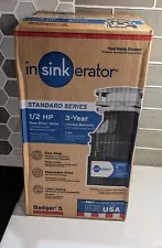 InSinkErator Badger 5 Garbage Disposal, Standard Series 1/2 HP Continuous Feed