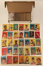 1958 1959 Topps Baseball Card Lot - Collection of 350+ Low Grade Cards