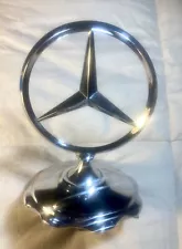 Vintage Mercedes Benz Hood Ornament. Complete. 3”. Part# 2778/2