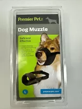 Premier Pet Dog Muzzle Large Padded Nylon New In Open Box