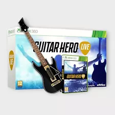 Guitar Hero Live Xbox 360 Wireless Controller + Dongle + Strap + Game Brand New