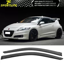 Fits 11-16 Honda CRZ Acrylic Tape On Window Visors Rain Sun Guard 2Pcs Set (For: Honda CR-Z)