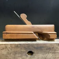 Antique Moulding Plane For Woodworking And Carpentry Unmarked Unique Design