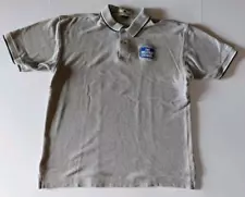 Sope Creek The Weather Channel Polo Shirt Size Medium Gray Cotton Weather.com