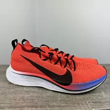 Nike Zoom Vaporfly 4% Flyknit - Crimson Black Sapphire Men’s Size 8 Womens 9.5