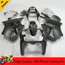 Matte Black Paint Fairing Kit For Kawasaki Ninja ZX6R 2000-2002 /ZR600 2005-2008