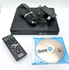 Sony BDP-BX370 Smart Streaming Blu-Ray Player USB Wi-Fi w/ Remote, HDMI + MOVIE