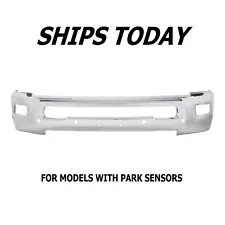 NEW Chrome Front Bumper For 2010-2018 RAM 2500 3500 With Fog Lamps and Sensors