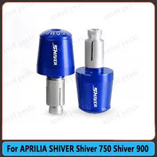 For APRILIA SHIVER Shiver 750 Shiver 900 CNC Universal Handlebar Balanced Plug (For: Aprilia Shiver 750)