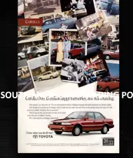 1992 Print Ad for Toyota Corolla