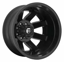 Fuel 1PC D436 Maverick 20x8.25 10x225 Satin Black Wheel 20" -202mm Dually Rim