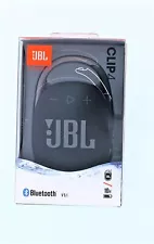 JBL Clip 4 Portable Bluetooth Speaker (Black)