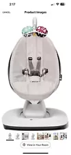 4Moms Mamaroo 2000909 Bluetooth Baby Swing w/5 Unique Motions - Gray