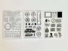 Everyday Explorers & Kelly Purkey 4x6 Stamp Sets