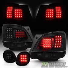 For 4pcs Black 1998-2005 Lexus GS300 GS400 GS430 LED Tail Lights+LED Trunk Lamps (For: 1998 Lexus GS400)