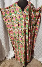 NWT Elegant Emily Kaftan Womens One Size 95% Polyester 5% Spandex COLORFUL