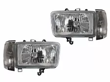 Plug n Play DEPO GLASS Lens Headlight +Corner Light For 1992-1995 Toyota 4Runner (For: 1992 Toyota 4Runner)