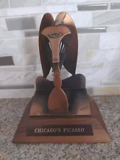 6.5 Inch Replica of Abstract Pablo Picasso Chicago 1967 Sculpture Bronze??