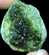 60g A++Natural Green Tourmaline Specimen Crystal Rough Gemstone Rock H902