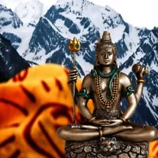 Magnificent Lord Shiva Cold Cast Bronze Resin -Honest Pricing Approved by Expert