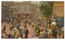 1939 Gone with the Wind movie set, actors, Southern California, Union Oil Co.