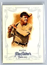 2013 Topps Allen & Ginter Babe Ruth #3 New York Yankees