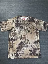 Kryptek Shirt Mens XL Extra Large Brown Camo Hyperion Outdoors Hunting Fishing