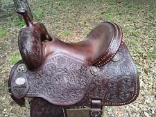 14.5" Martin Saddlery Crown C Barrel Saddle - 8" Gullet