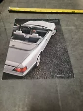 1992 Mercedes Benz 300CE Cabriolet Brochure Dealership Salesman Original