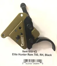 Timney #510-v2 Elite Hunter Remington 700 RH Black #510V2