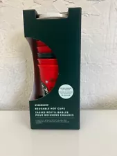 Starbucks 2022 | Holiday Color Changing Reusable Hot Cups W/Lids 6-Pack 16oz