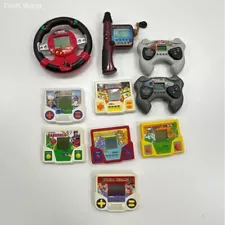 Vintage Tiger Electronics Hand Held Games Lot Battery Powered Baseball Racing