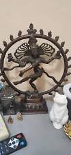 XL Lord Shiva Dancing Natraj Nataraja12" Bronze Statue Hindu Shiva Nataraja Shiv