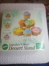 Wilton Cupcakes 'N More Dessert Stand. Holds 13 Cupcakes Display Stand